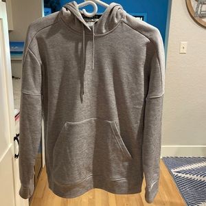 Adidas Grey hoodie.